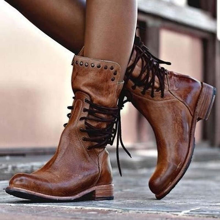 Ashcroft Heritage™ – Vintage Leather Lace-Up Boots
