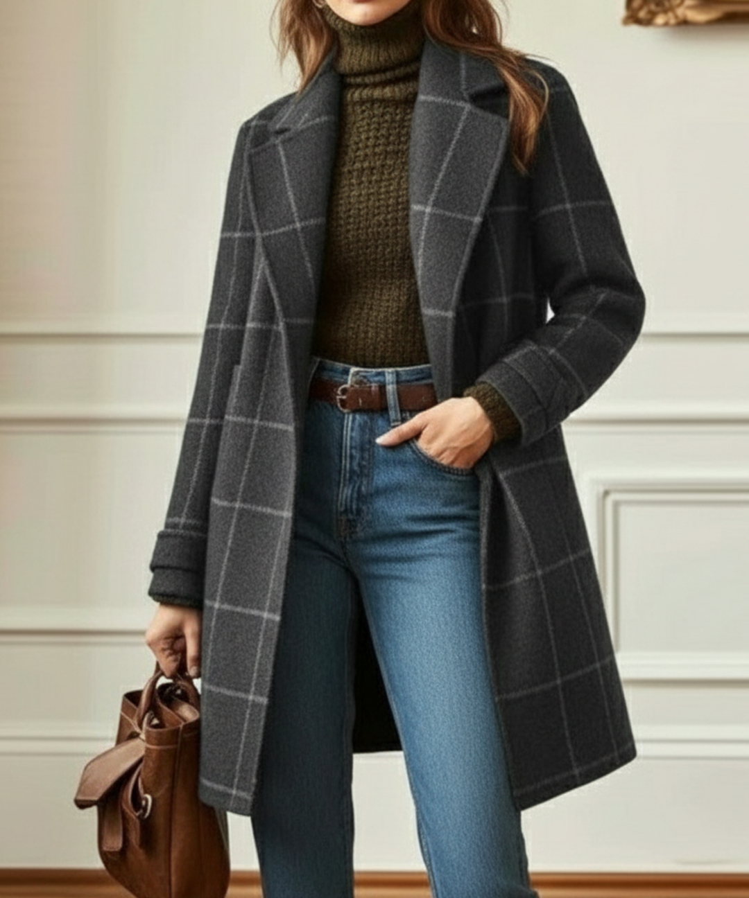 Cambridge Wool™  Check Coat