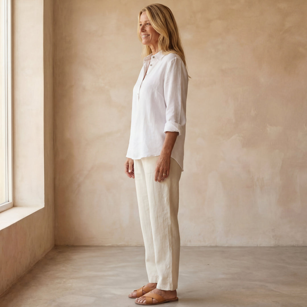 BEREVA - ELEGANT COTTON SHIRT