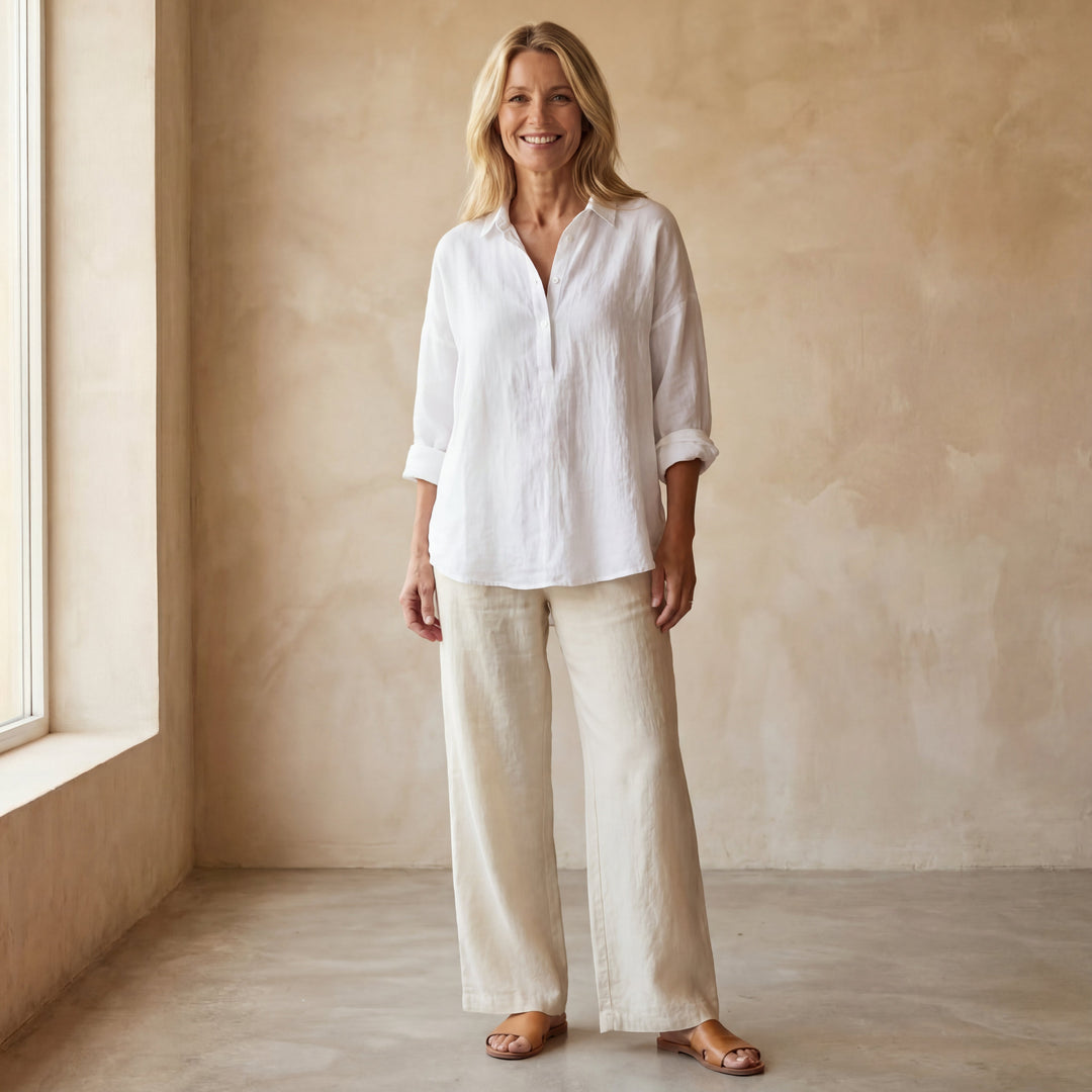 BEREVA - ELEGANT COTTON SHIRT