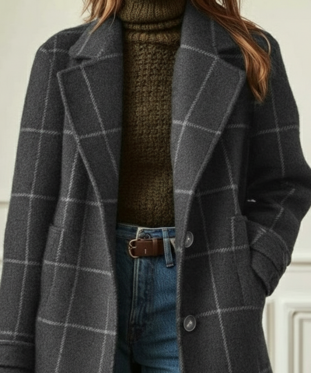 Cambridge Wool™  Check Coat