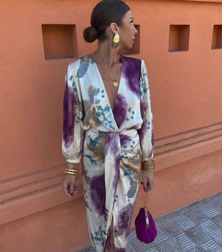 Valeria | Elegant Dress with V-Neck