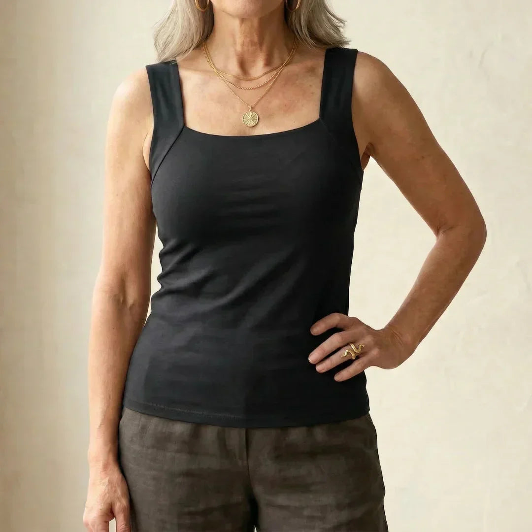 Dulcie - Built-In Comfort Bra Tank Top