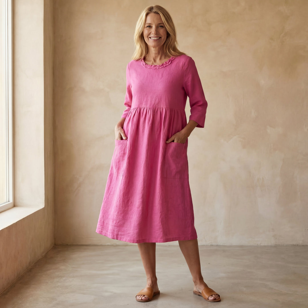 SARADAI - STYLISH COTTON DRESS