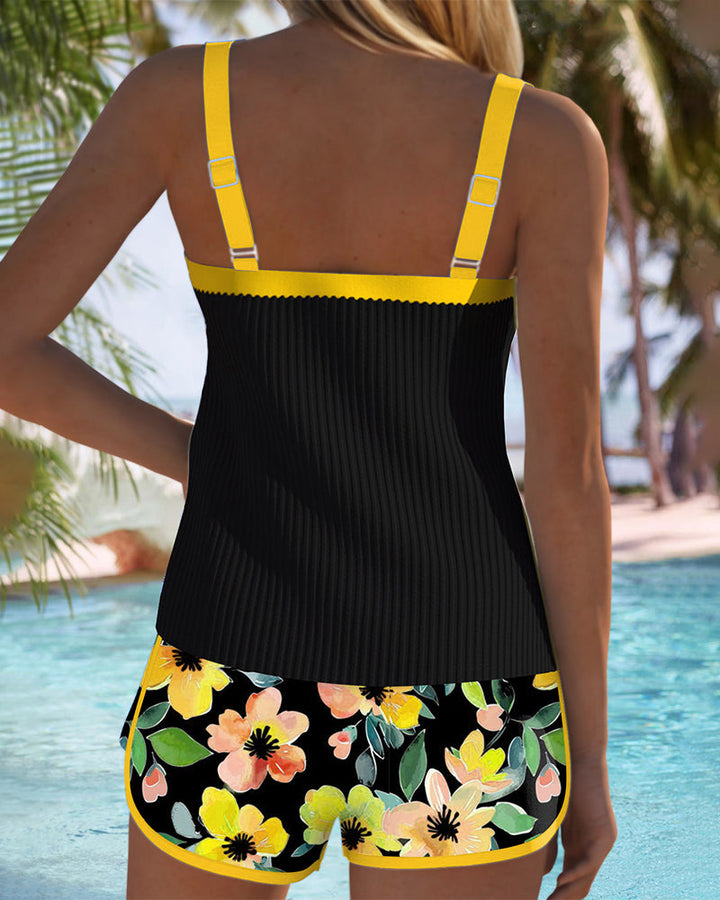 Laluna® | Elegant Two-Piece Tankini Set