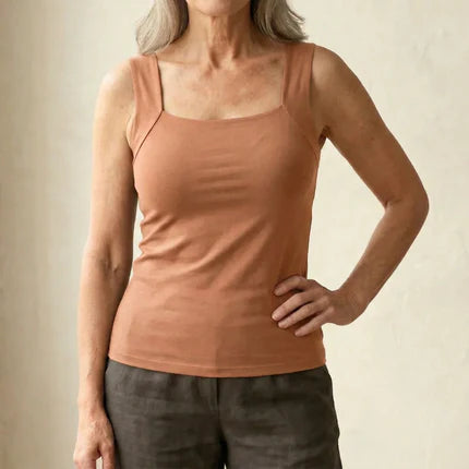 Dulcie - Built-In Comfort Bra Tank Top