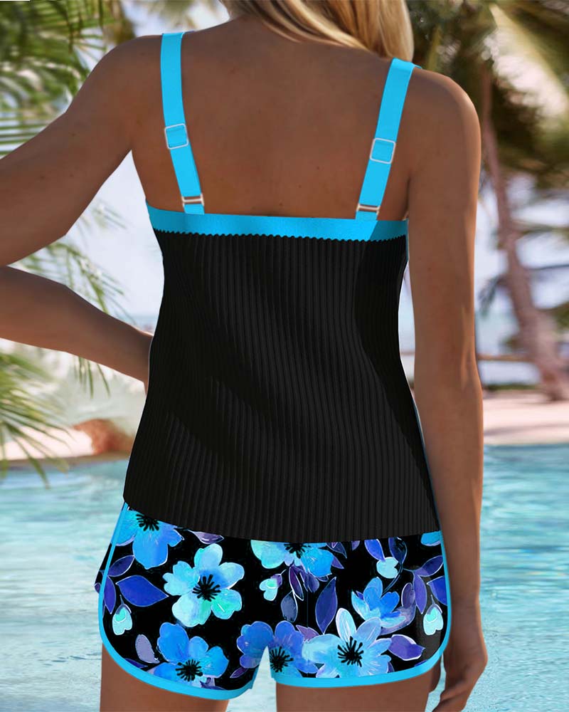 Laluna® | Elegant Two-Piece Tankini Set