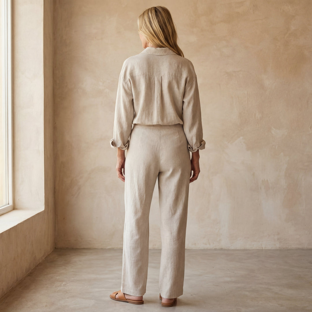 DANALA - Cotton & Linen Suit