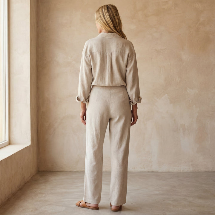 DANALA - Cotton & Linen Suit