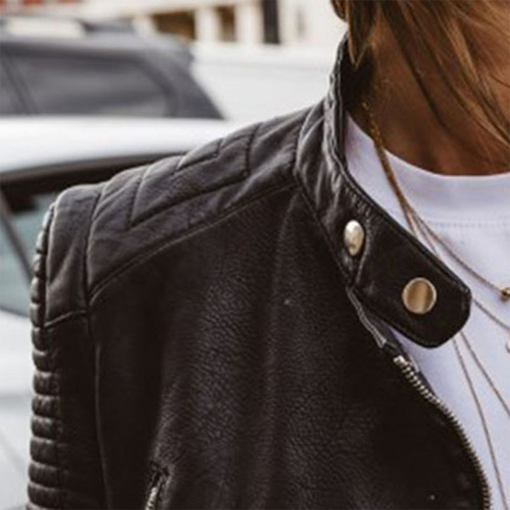 HEIDIE | ELEGANT LEATHER JACKET
