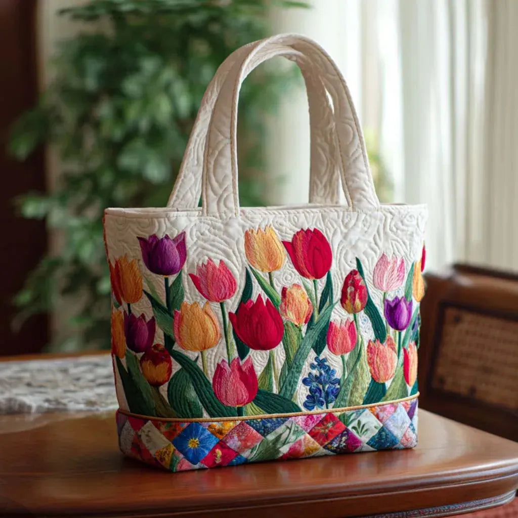 Artisan Tote - Tulip Garden