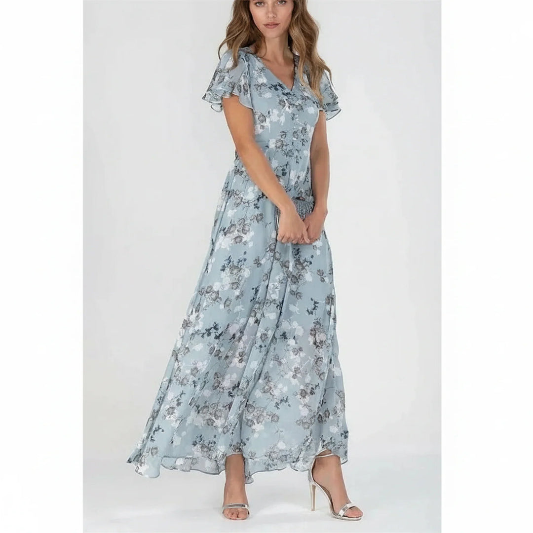 ELLIE – FLORAL MAXI DRESS