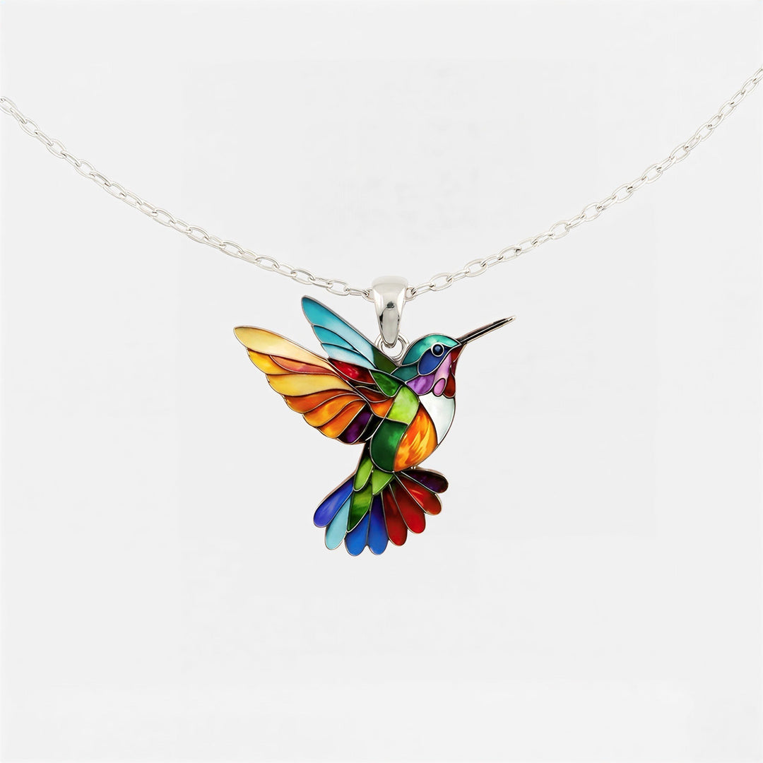 Claire™ | Hummingbird Pendant Necklace