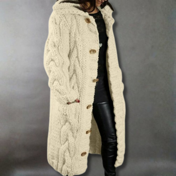 Karina | Premium Comfort Long Knit Coat