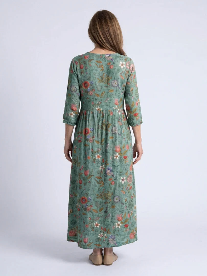 Camille | Premium Quality Floral Long Dress
