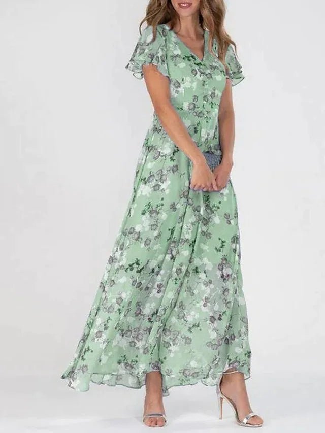 ELLIE – FLORAL MAXI DRESS