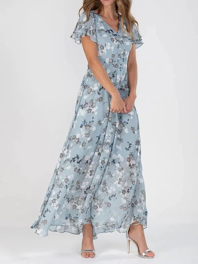 ELLIE – FLORAL MAXI DRESS