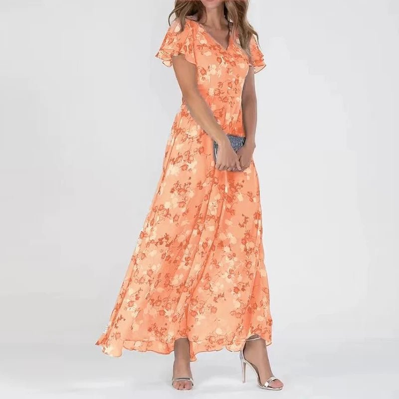 ELLIE – FLORAL MAXI DRESS