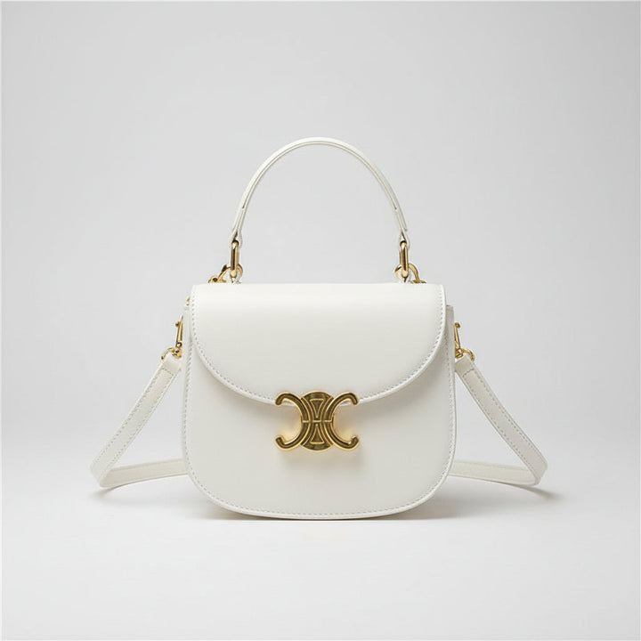 Mini Crossbody Bag with Gold-Tone
