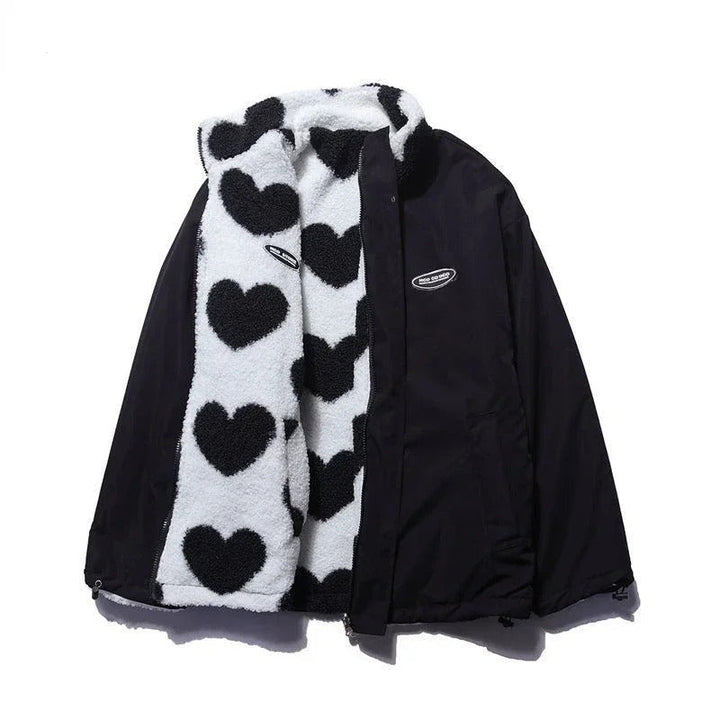 LIBBY | REVERSIBLE HEART JACKET