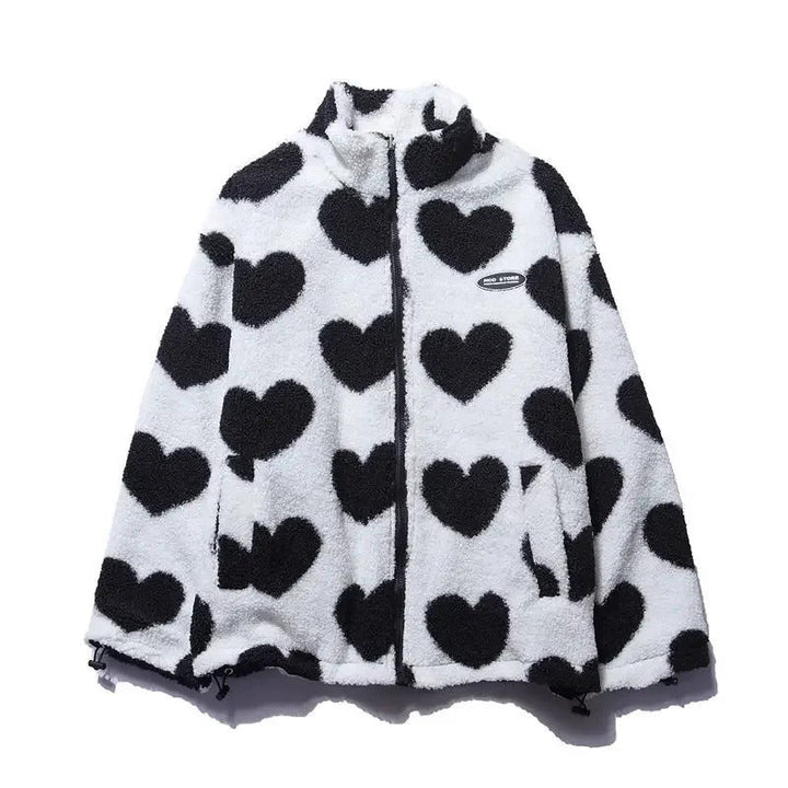 LIBBY | REVERSIBLE HEART JACKET