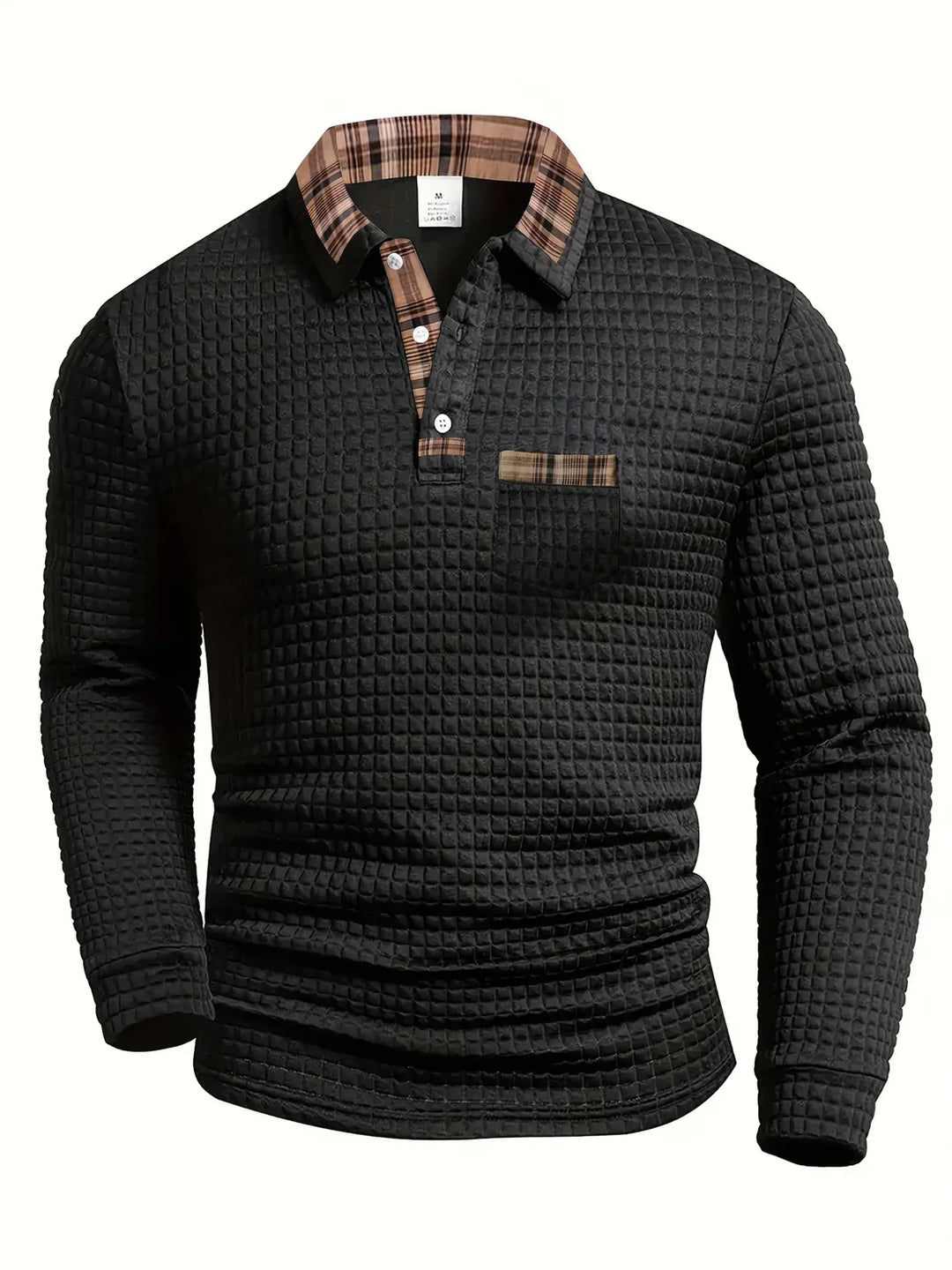 Harrison | Men’s Classic Textured Knit Long Sleeve Sweater