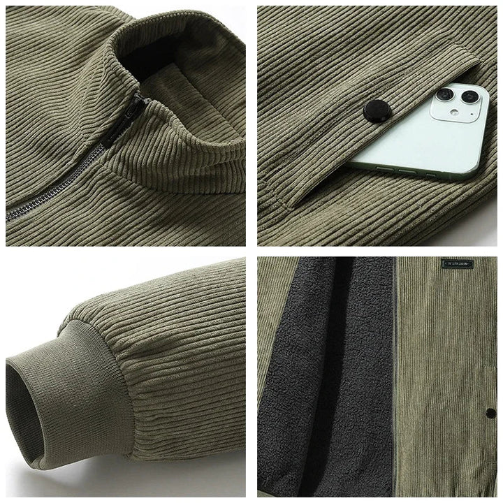 Udo | Fleece-Lined Corduroy Jacket