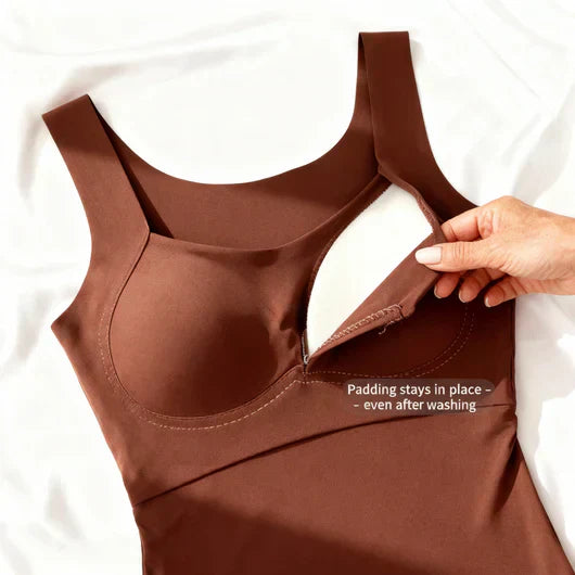Dulcie - Built-In Comfort Bra Tank Top