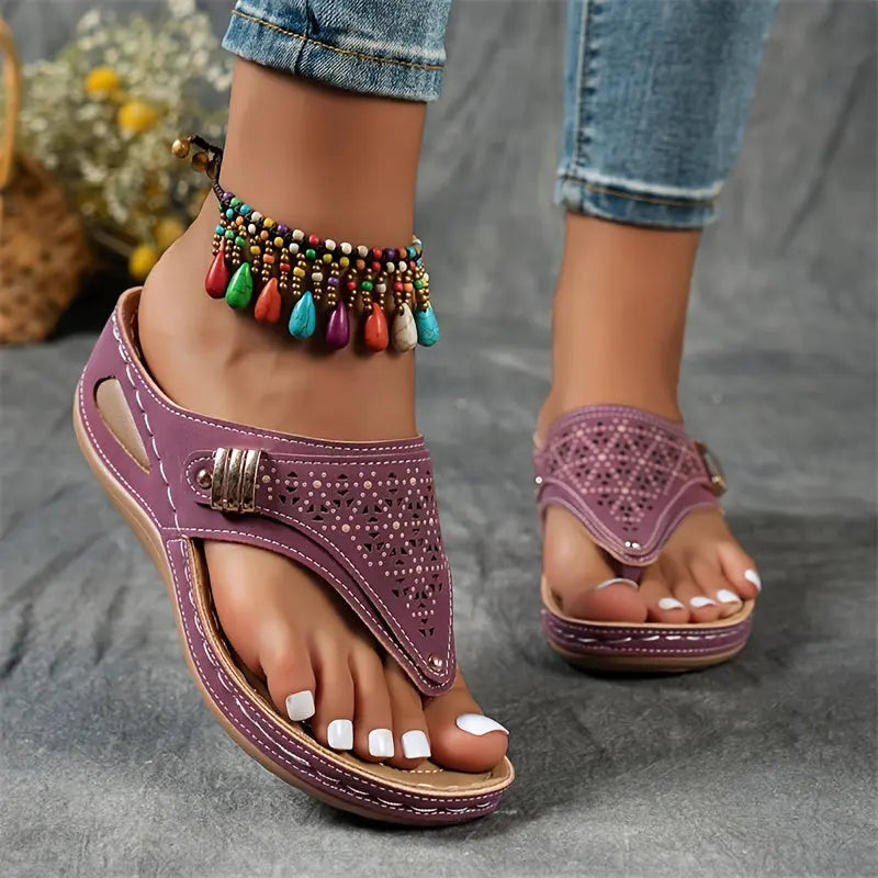 Élodie™ - Women's Wedge Sandals and Flip-Flops