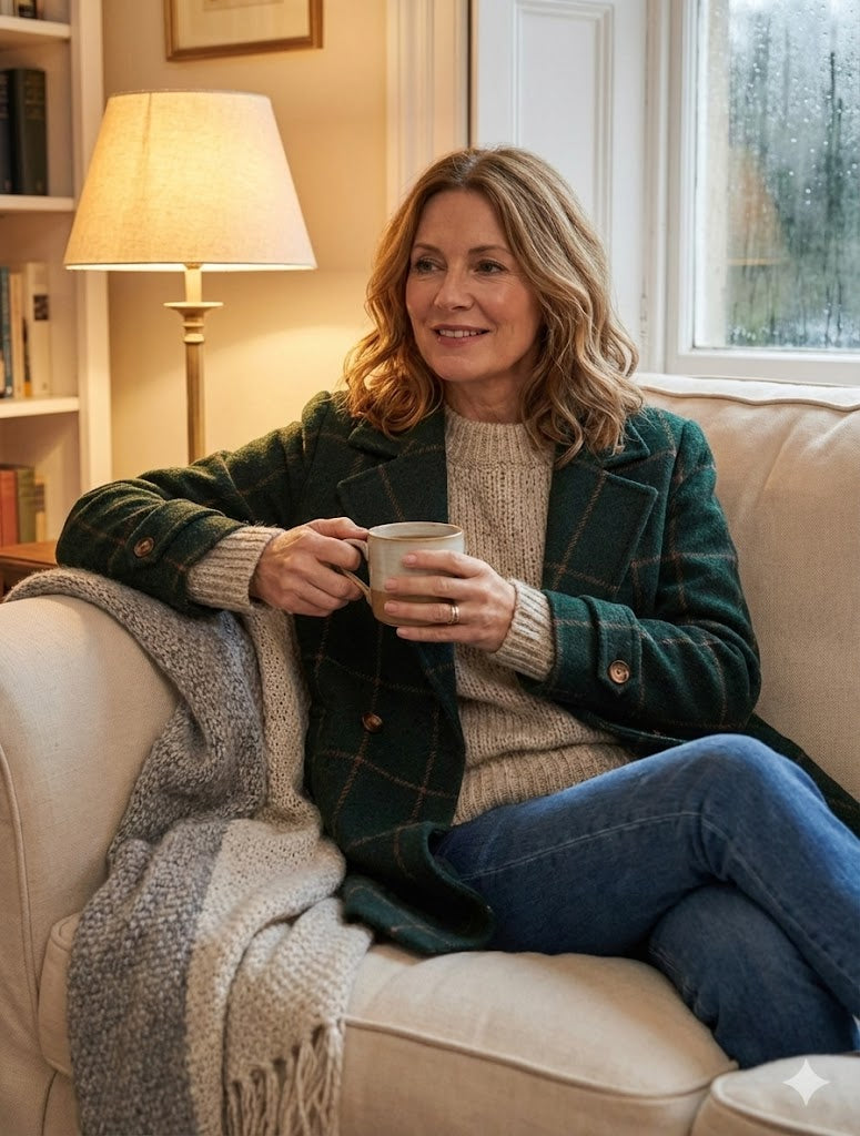 Cambridge Wool™  Check Coat