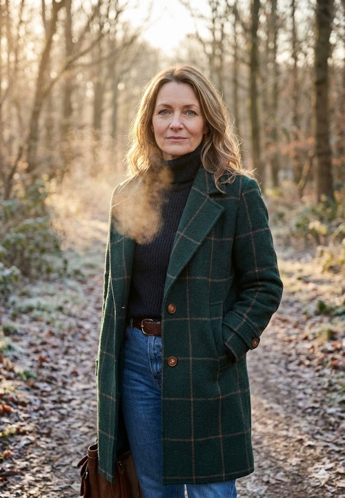 Cambridge Wool™  Check Coat