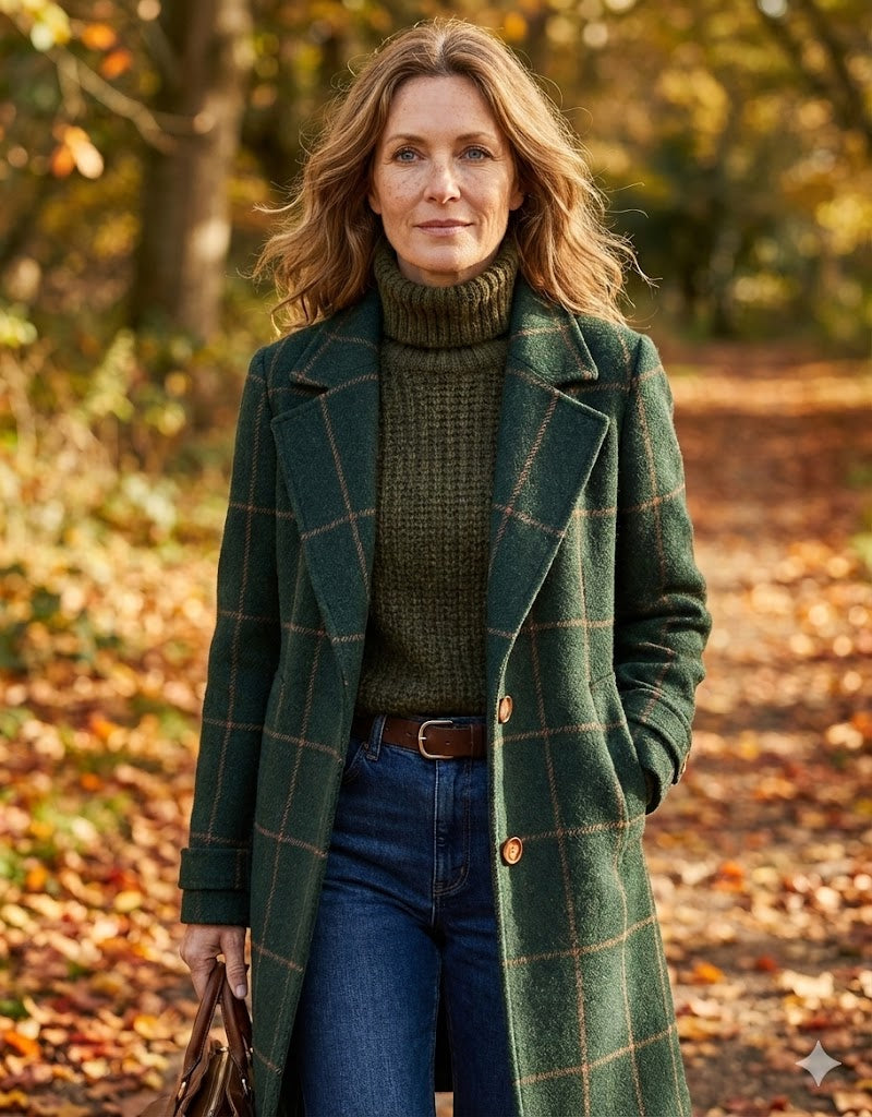 Cambridge Wool™  Check Coat