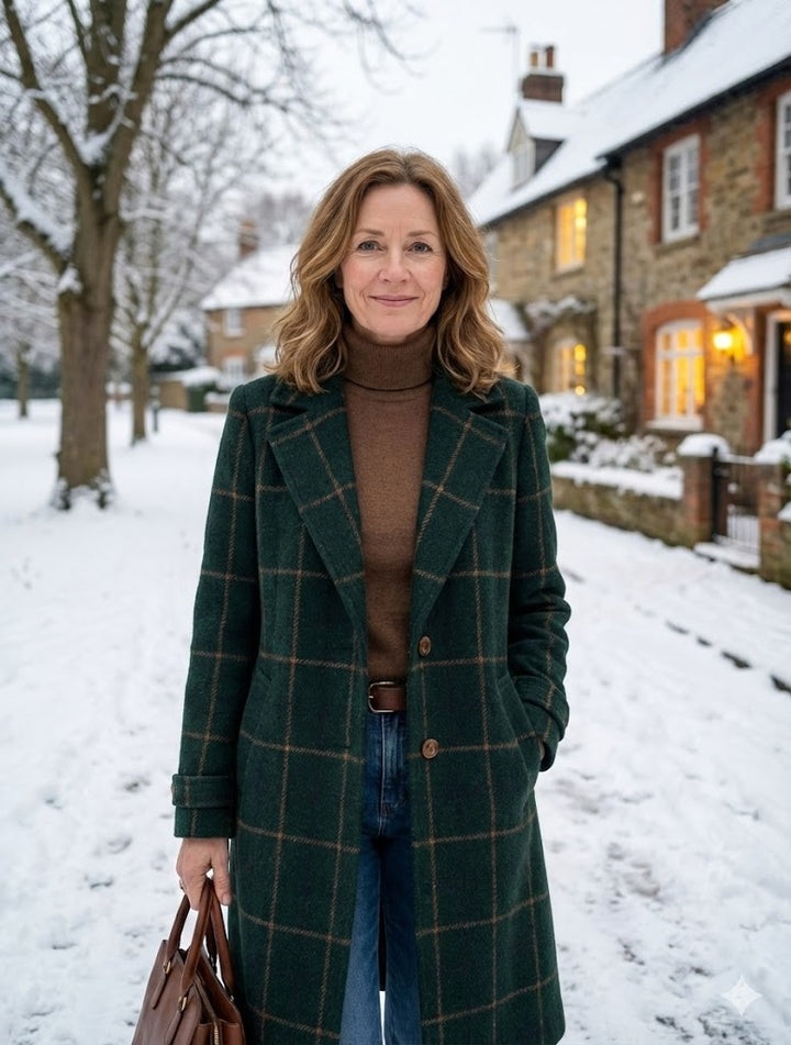 Cambridge Wool™  Check Coat