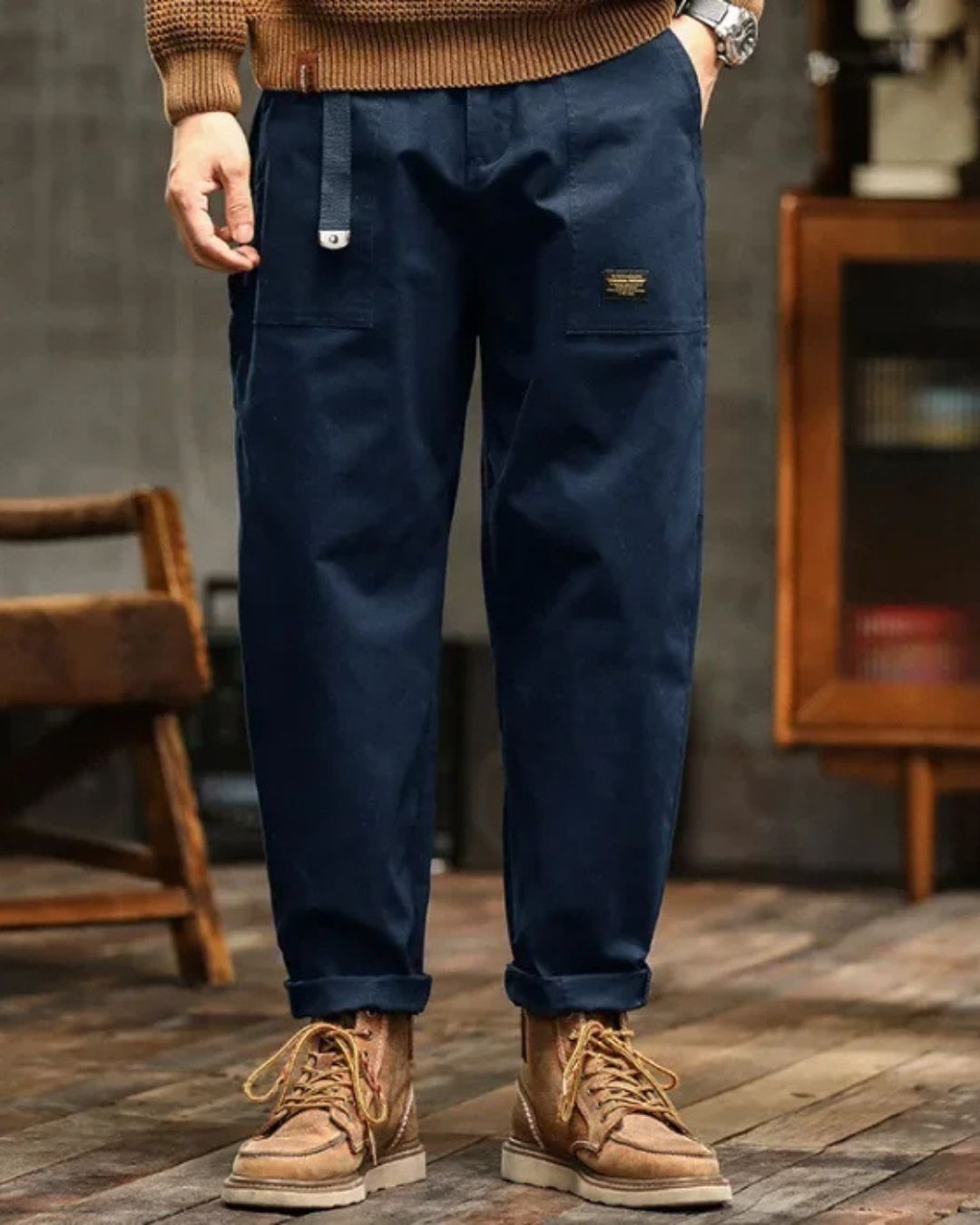 Harrison™ | Vintage Cargo Trousers
