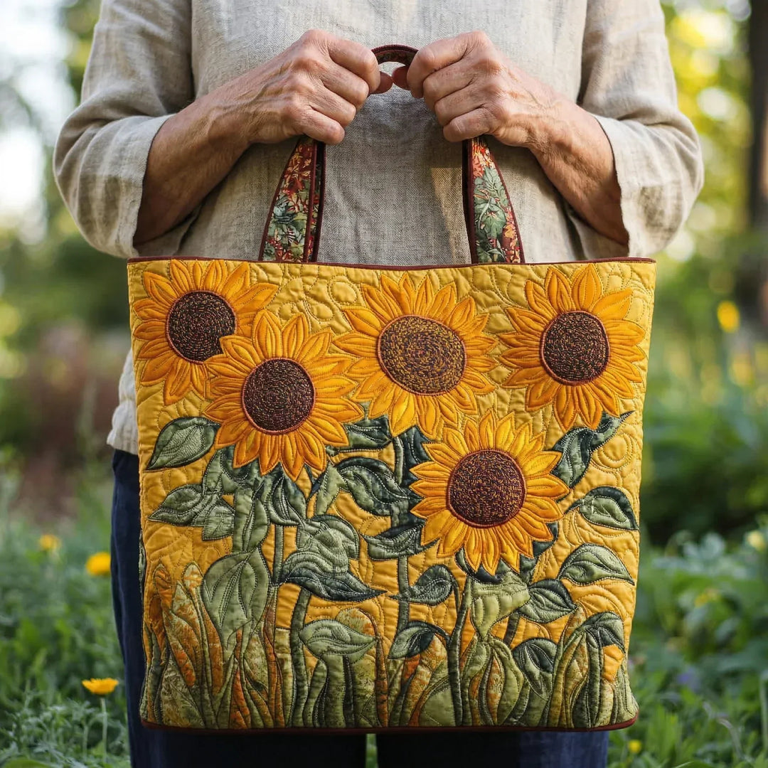 Artisan Tote - Sunflowers
