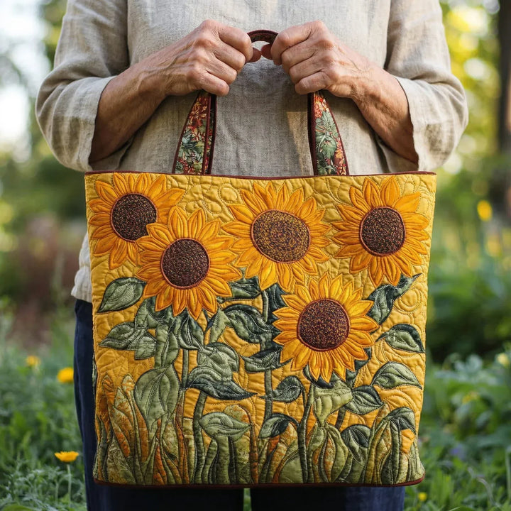 Artisan Tote - Sunflowers
