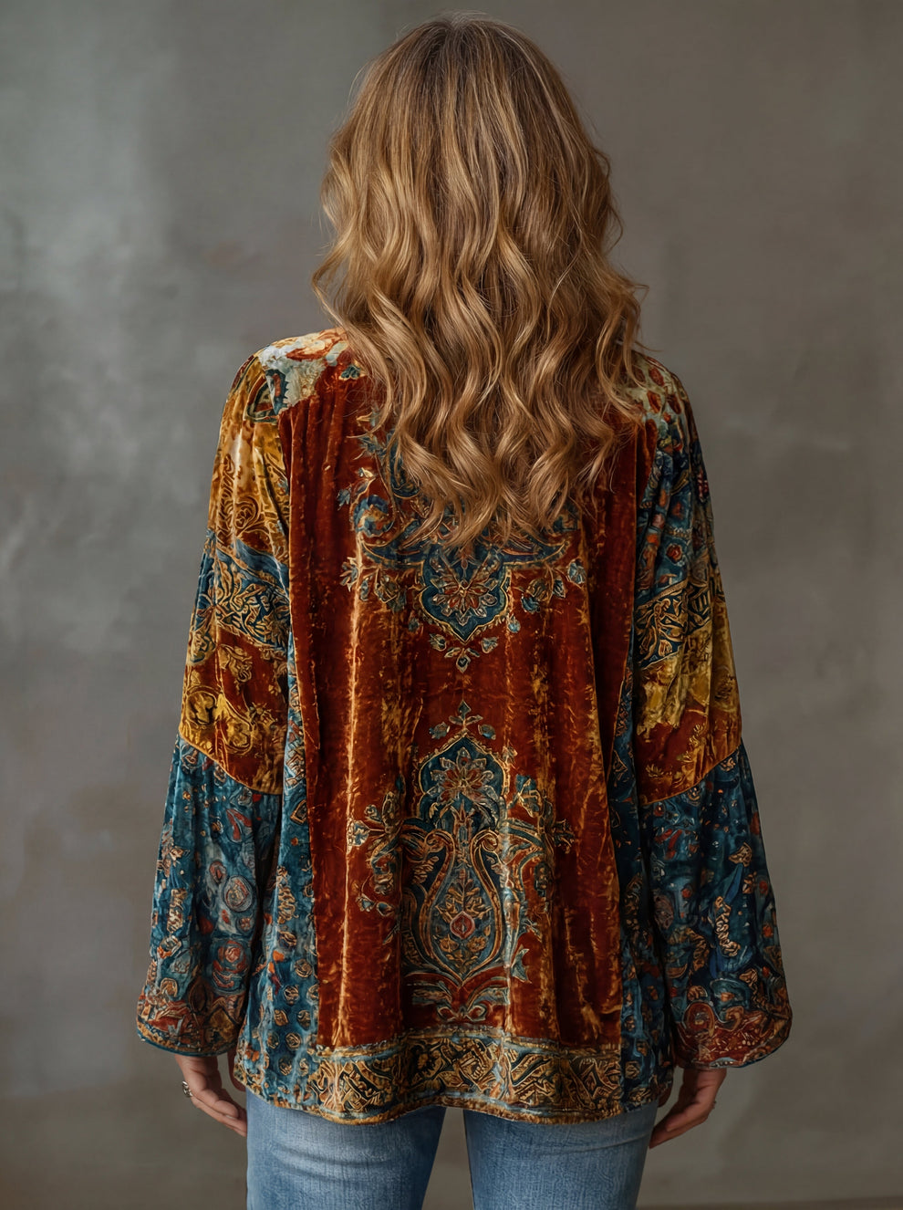 Elyska - Boho Style Kimono Coat