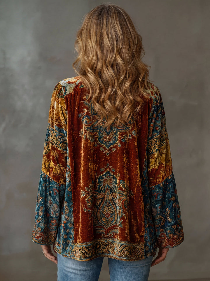 Elyska - Boho Style Kimono Coat