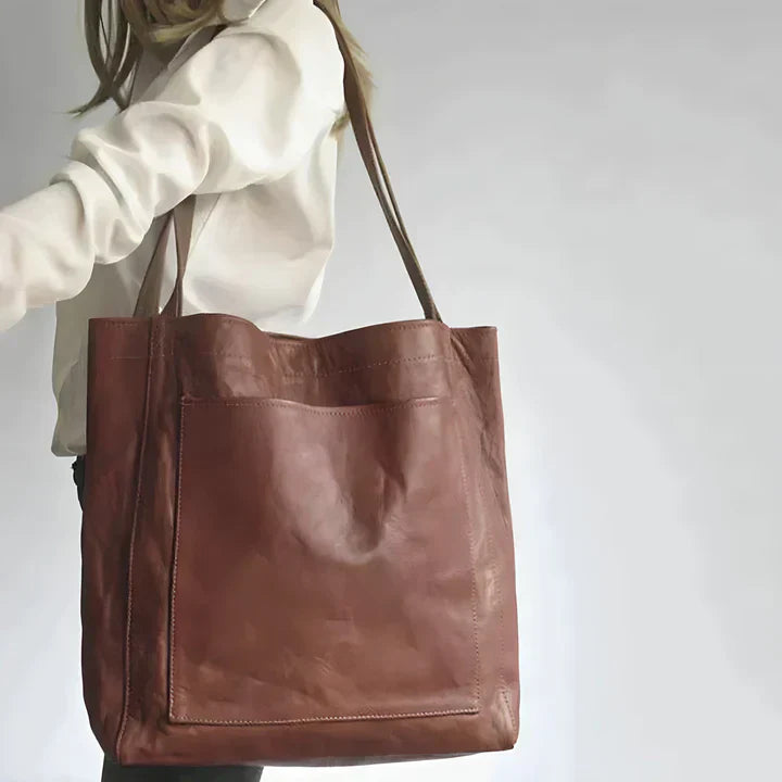 Ella™ - Classic Leather Tote