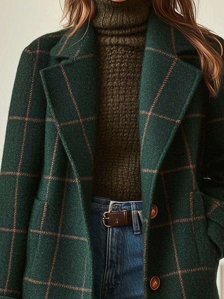 Cambridge Wool™  Check Coat