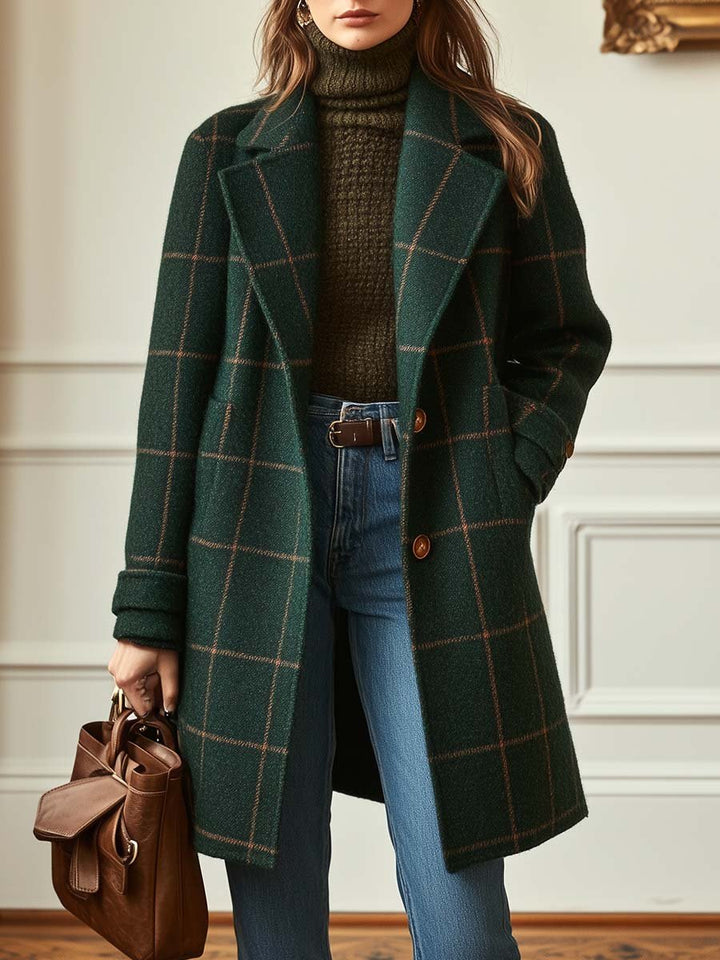 Cambridge Wool™  Check Coat