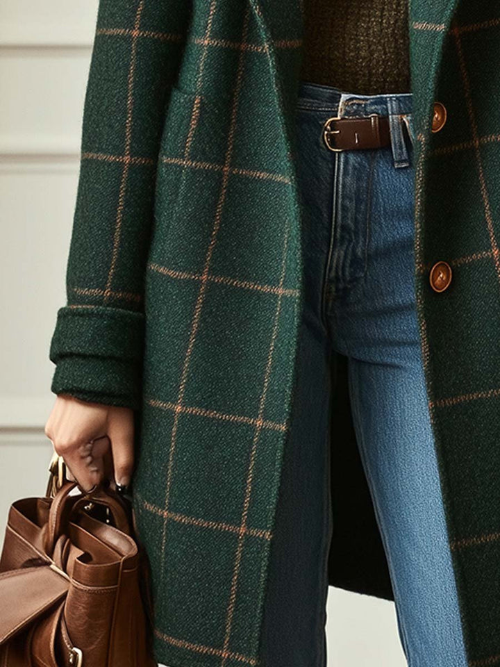 Cambridge Wool™  Check Coat