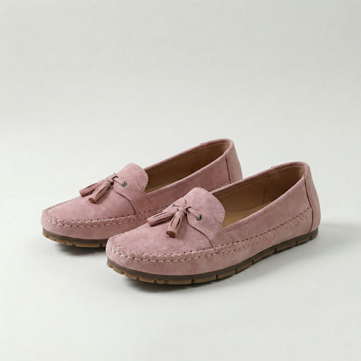 Nadine – Classic Loafers with Tassel Detail