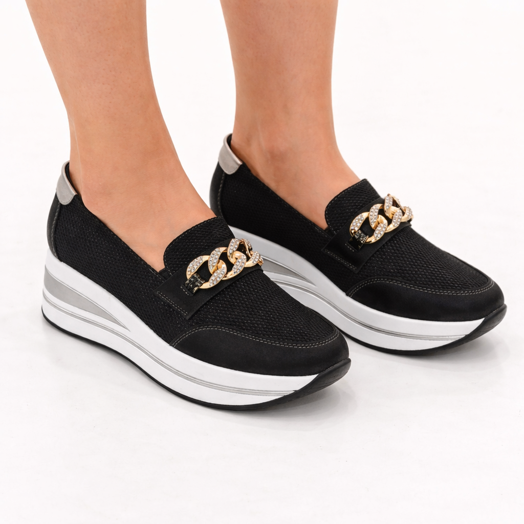 Calliope Comfort Loafer with Wedge