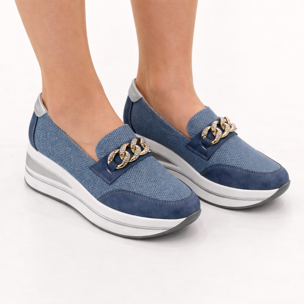 Calliope Comfort Loafer with Wedge