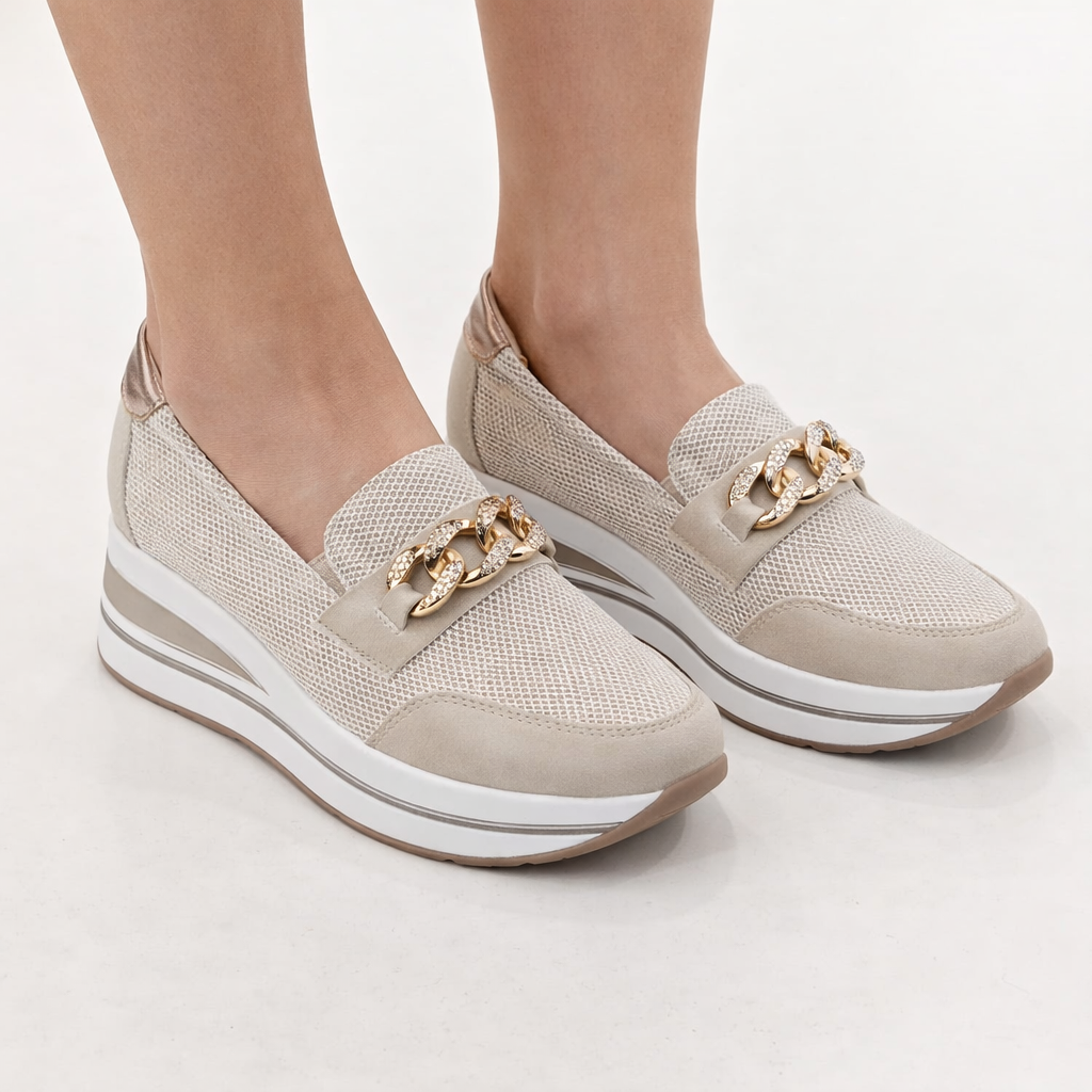 Calliope Comfort Loafer with Wedge
