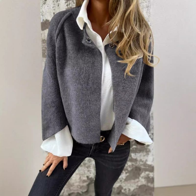 EMILY | SHORT JACKET WITH ELEGANT FLARED SLEEVES