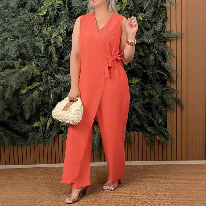 Lina | Elegant Wrap Jumpsuit