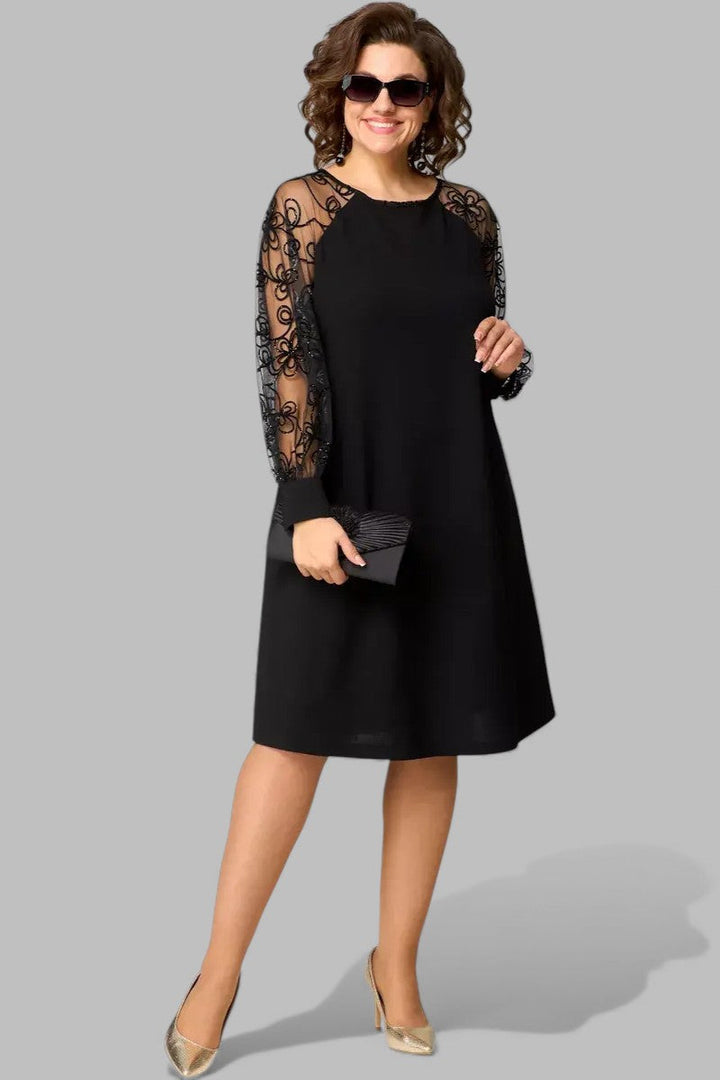 CELINA™ | CHIC MIDI DRESS FOR SPECIAL OCCASIONS