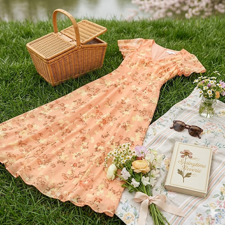 ELLIE – FLORAL MAXI DRESS